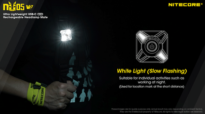 Lampe frontale lampe de position Nitecore NU05V2 KIT 40 Lumens 01 4