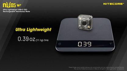 Lampe frontale lampe de position Nitecore NU05V2 KIT 40 Lumens 01 8