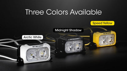 Lampe frontale special course a pied trail Nitecore NU21 01 14