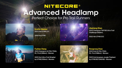 Lampe frontale special course a pied trail Nitecore NU21 01 2