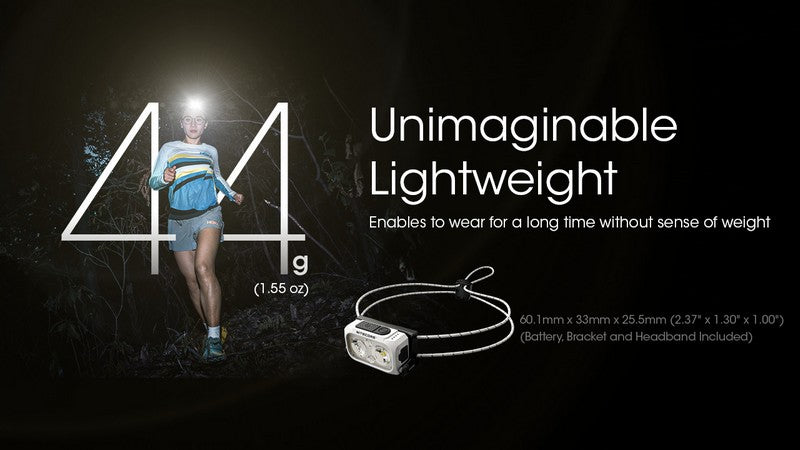 Lampe frontale special course a pied trail Nitecore NU21 01 4