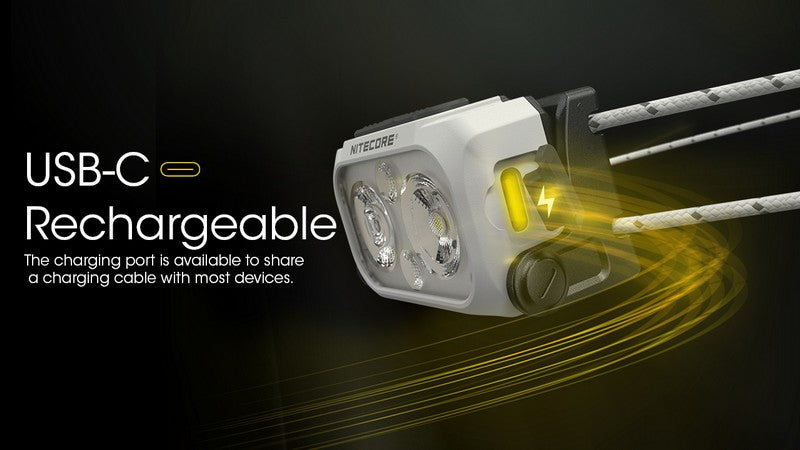 Lampe frontale special course a pied trail Nitecore NU21 01 8