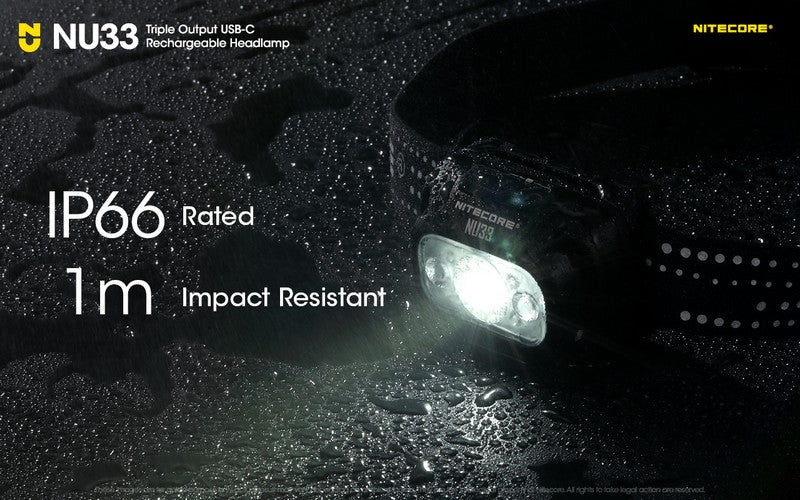 Lampe frontale trail running nitecore NU33 nouveaute 700 Lumens 01 18