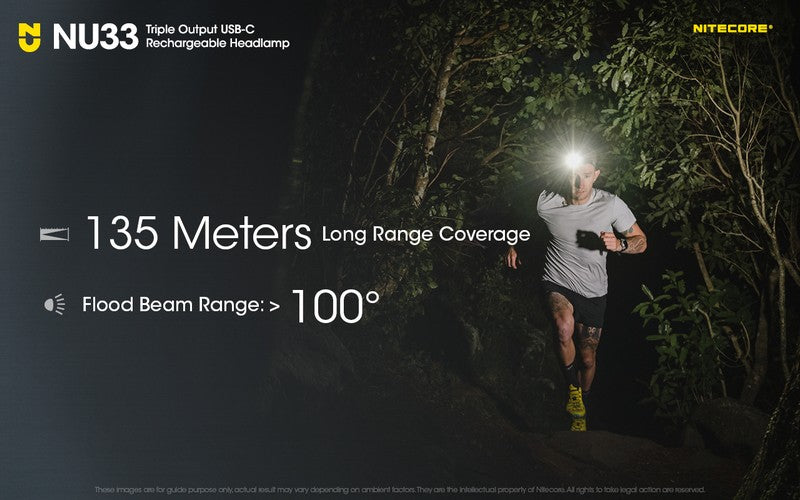Lampe frontale trail running nitecore NU33 nouveaute 700 Lumens 01 4