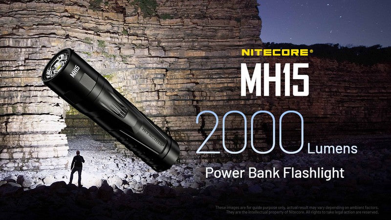 Lampe torche EDC Nitecore MH15 2000 Lumens 01 1
