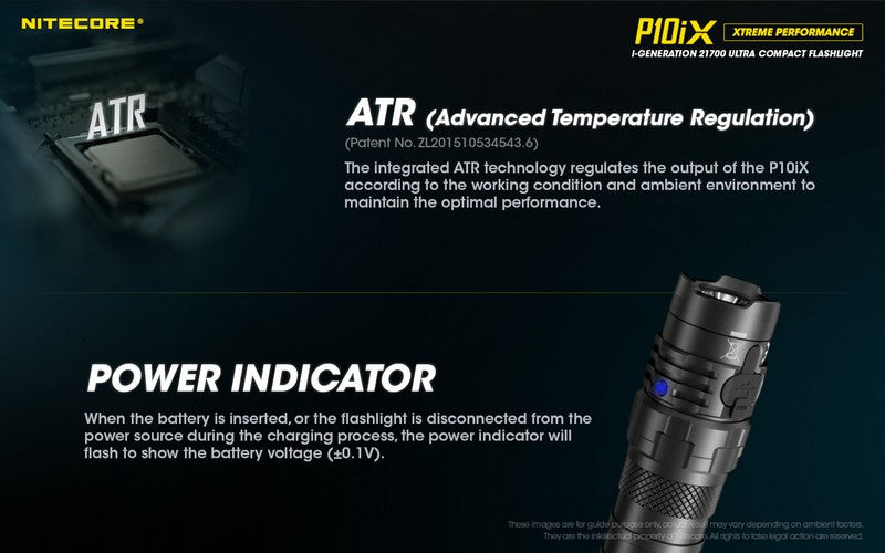 Lampe torche Nitecore P10iX 01 15