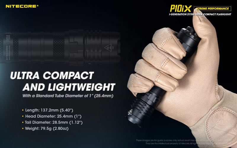 Lampe torche Nitecore P10iX 01 17