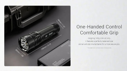 Lampe torche de recherche nitecore EX7 6000 Lumens 01 19