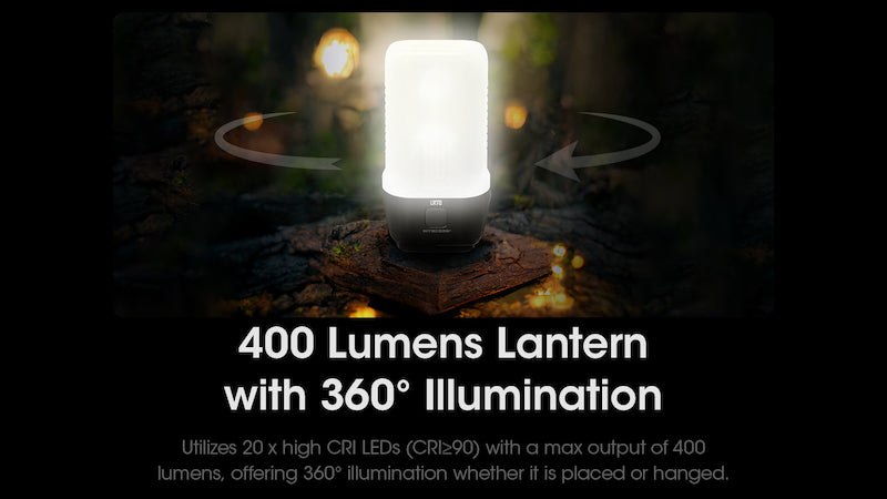 Lampe torche lanterne powerbank Nitecore LR70 01 8