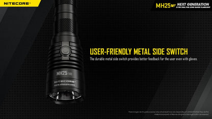 Lampe torche tactique Nitecore MH25 V2 1300 Lumens 01 13