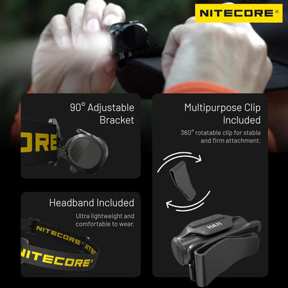 Lampe Frontale Nitecore HA11 – 240 Lumens – Lumière rouge