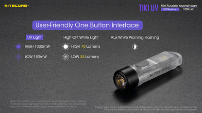 MicroLampe Nitecore TIKI UV 01 14