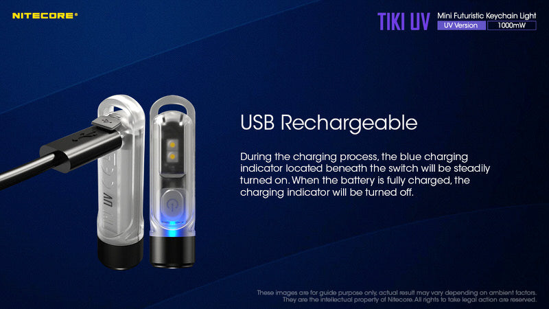 MicroLampe Nitecore TIKI UV 01 16