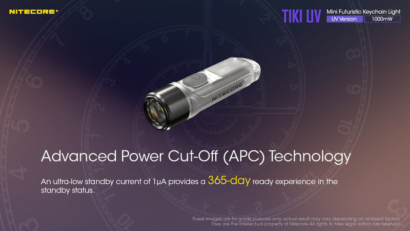MicroLampe Nitecore TIKI UV 01 18