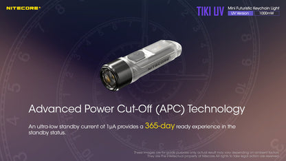MicroLampe Nitecore TIKI UV 01 18