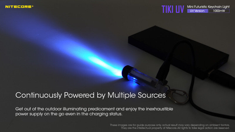 MicroLampe Nitecore TIKI UV 01 20
