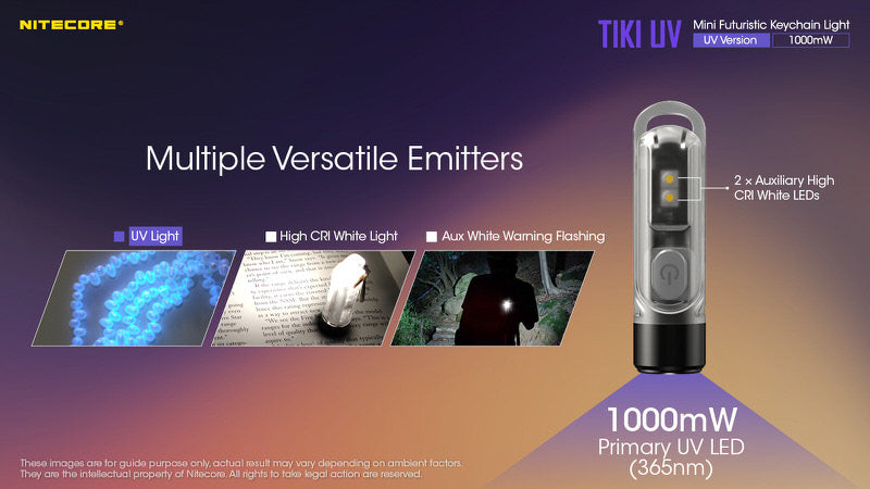 MicroLampe Nitecore TIKI UV 01 2