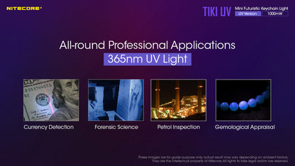 MicroLampe Nitecore TIKI UV 01 4