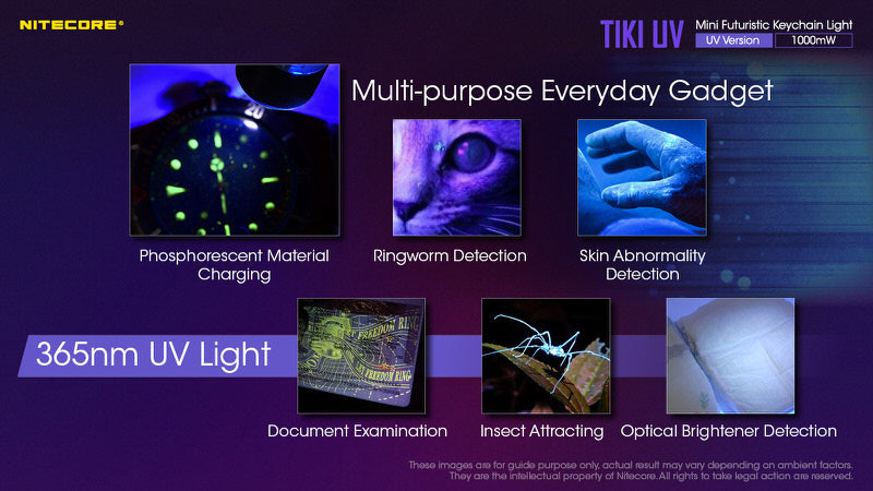 MicroLampe Nitecore TIKI UV 01 5