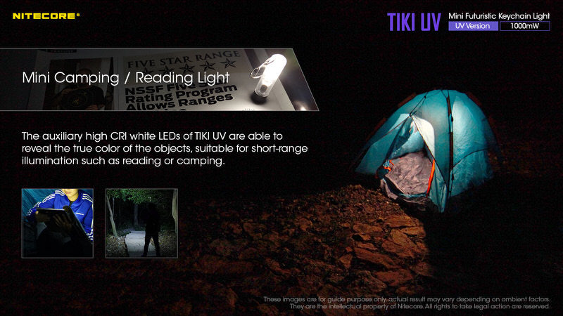 MicroLampe Nitecore TIKI UV 01 8