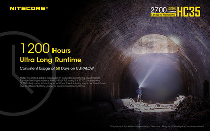 Nitecore HC35 01 10