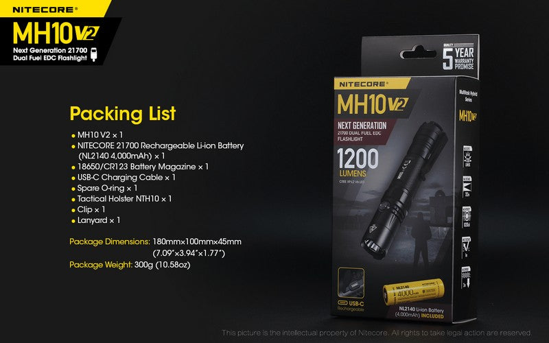 Nitecore MH10 V2 01 22