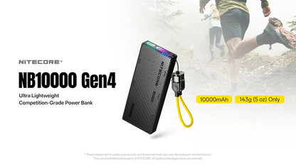 NB10000 GEN4 - Powerbank 10 000mAh - Charge Rapide USB-C - IPX7 Submersible - Ultra-Légère