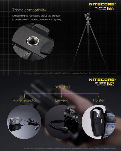 Nitecore TM28 01 10
