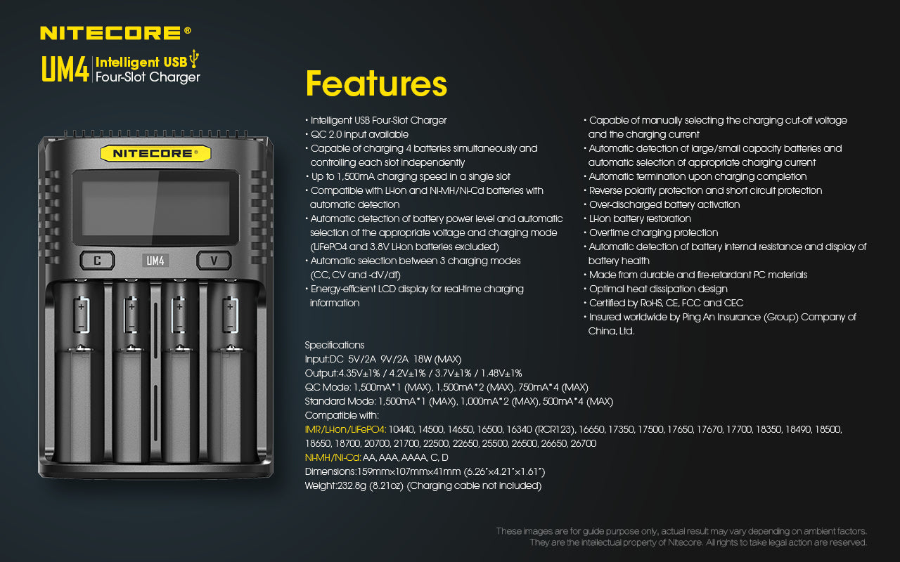 Nitecore UM4 01 11
