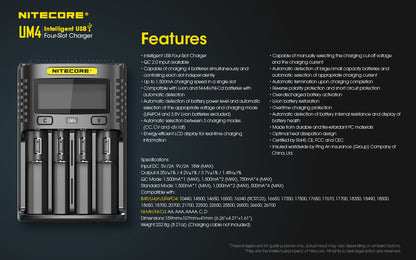 Nitecore UM4 01 11