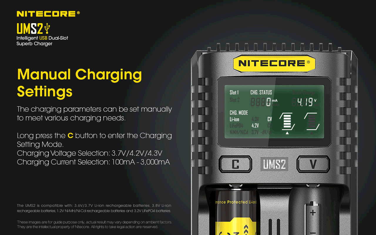 Nitecore UMS2 01 5.4