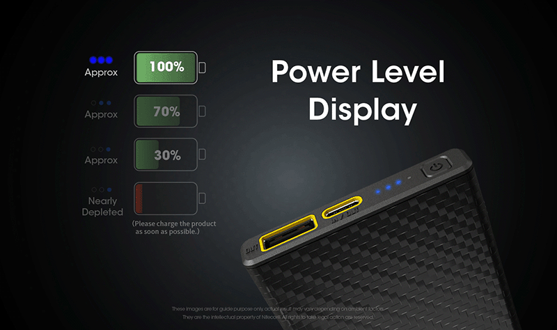 Powerbank Nitecore Carbo 10000 01 1