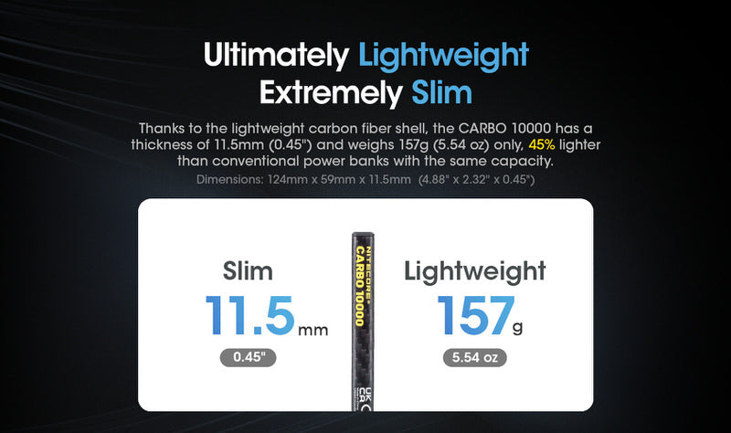 Powerbank Nitecore Carbo 10000 01 7