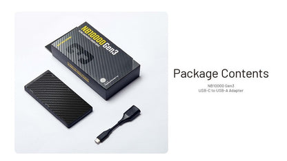 Powerbank Nitecore NB10000 GEN3 en fibre de carbon tres leger 01 20