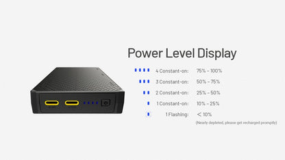 Powerbank Nitecore NB20000 GEN3 en fibre de carbon tres leger 01 12