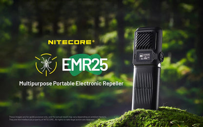 Repulsif Anti Moustique Nitecore EMR25 Multi fonctions Batterie Externe 1200