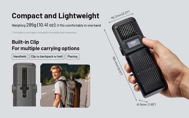 Repulsif Anti Moustique Nitecore EMR25 Multi fonctions Batterie Externe 1200