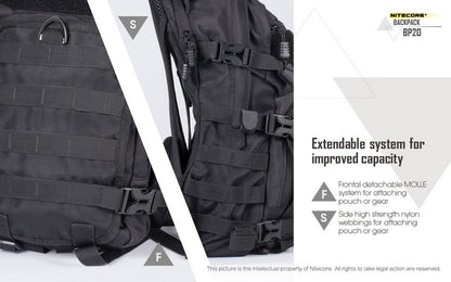 Sac a dos Nitecore BP20 02 10