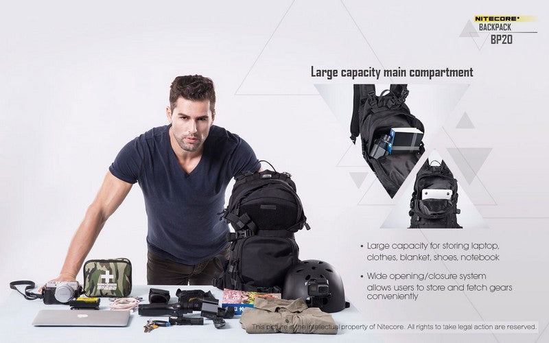 Sac a dos Nitecore BP20 02 7