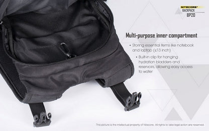 Sac a dos Nitecore BP20 02 9