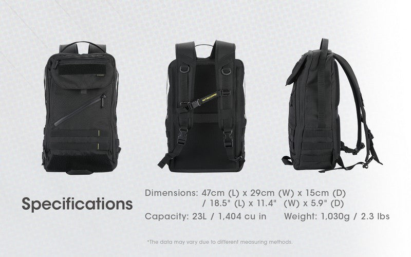 Sac a dos tactique pour la randonne le camping la chasse Nitecore BP23 01