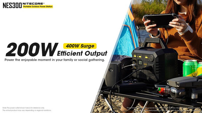 Station portable de charge Nitecore NES300 01 4