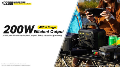 Station portable de charge Nitecore NES300 01 4