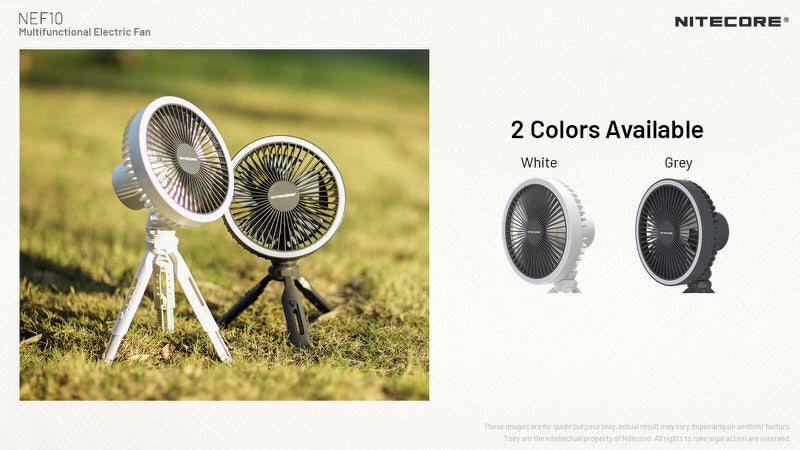 Ventilateur portable multifonction NEF10 Ventilateur lampe et powerbank 0