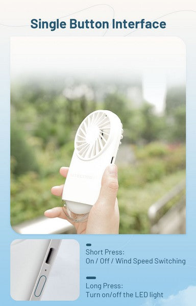 Ventilateur rechargeable de poche Nitecore NEF02 01 12