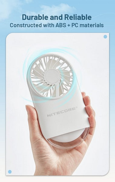 Ventilateur rechargeable de poche Nitecore NEF02 01 3