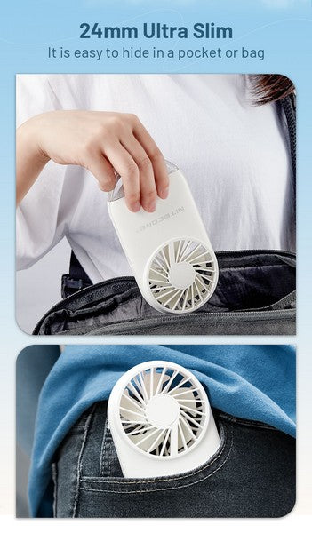 Ventilateur rechargeable de poche Nitecore NEF02 01 5