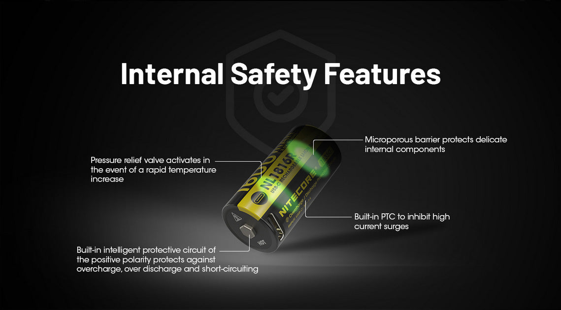 batterie Nitecore 18350 NL1816R 1600mAh 01 05