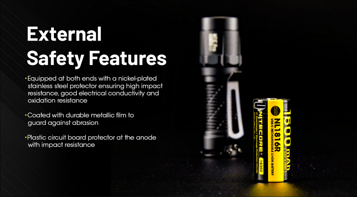 batterie Nitecore 18350 NL1816R 1600mAh 01 06