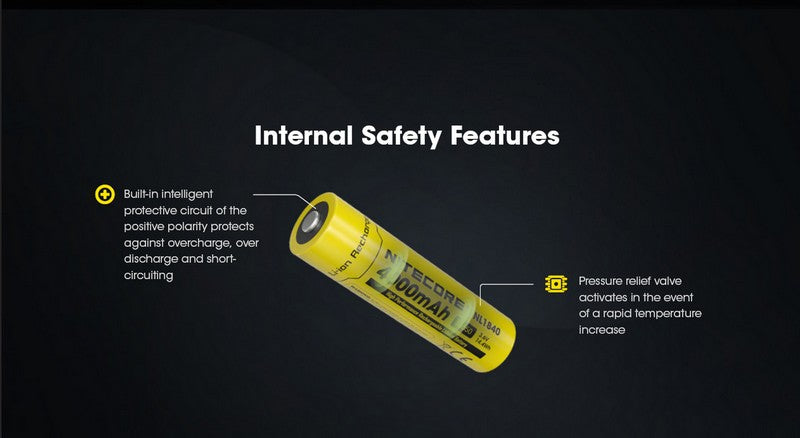 batterie Nitecore 18650 NL1840 4000mAh 01 03